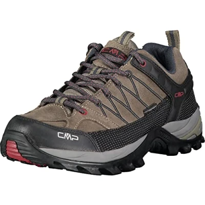 Afbeelding van CMP Rigel Low Trekking Shoe Wp heren Wandelschoen, Beige Torba Antraciet 02pd, 39 EU