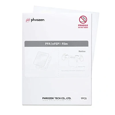 Afbeelding van Phrozen PFA Release Film voor LCD printer A4 Formaat nFEP Scheidingsfolie harsprinters Duurzaam, Sterkere Loslaatfunctie 1 stuk (210x290 mm)