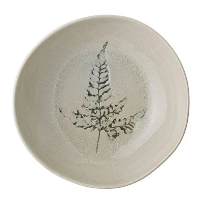 Afbeelding van Bloomingville Bea soepbord naturel set van 6 stuks Ø21xH6 cm