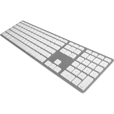Afbeelding van Matias Wireless USB C Aluminum Keyboard Mac german QWERTZ silver FK418DCS DE
