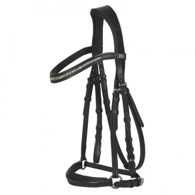 Afbeelding van Horse Guard Hoofdstel met Teugels Cryll 20.1 HG Zwart