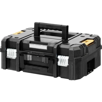 Afbeelding van DeWalt TSTAK Box II stevige gereedschapskoffer DWST1 70703