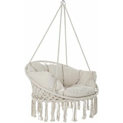 Afbeelding van Hangmat DKD Home Decor Beige 100 x 80 145 cm (100 cm)
