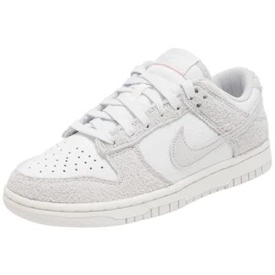 Afbeelding van NIKE Dunk Low damessneakers, 43 EU, Summit White Photon Dust University Red, EU