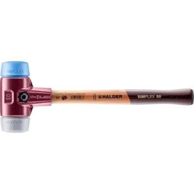 Afbeelding van Halder Simplex 3013 rubber combi hamer Ø50
