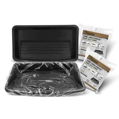 Afbeelding van ROLLINGDOG 2PC18&quot; Slim Roller Tray met 10PC Paint Liners