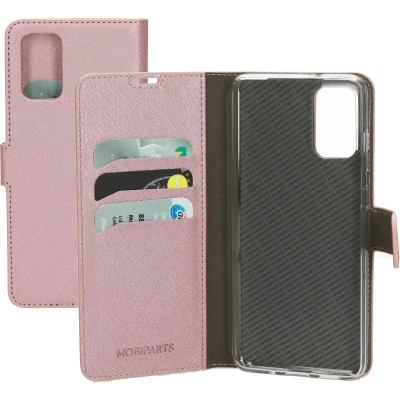 Afbeelding van Mobiparts Saffiano Wallet Case Samsung Galaxy S20 Plus 4G/5G Pink