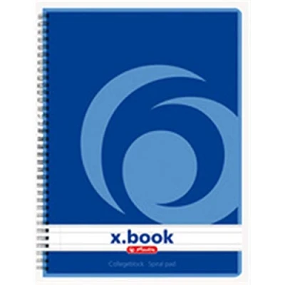 Afbeelding van Herlitz 297515 schrijfblok &amp; schrift A5 80 vel Blauw