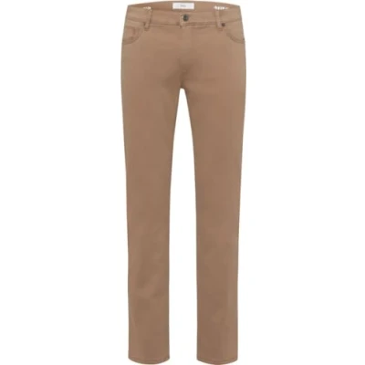 Afbeelding van BRAX Style Cadiz Broek, Heren, Maat: 33x34, Cappuccino