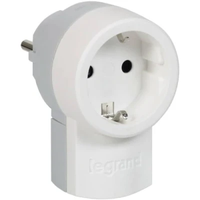 Afbeelding van Legrand 050462 Tussenstekker Kunststof 230 V Wit, Grijs IP20