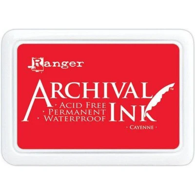 Afbeelding van Ranger Archival Ink pad cayenne AIP85775 (04 24)