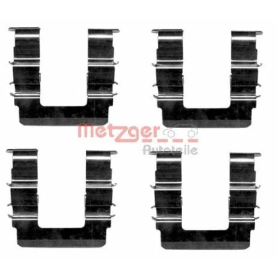 Afbeelding van METZGER 109 1615 Accessoireset, schijfremblok