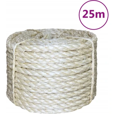 Afbeelding van vidaXL Touw 8 mm 25 m 100% sisal
