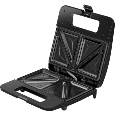 Afbeelding van MPM Tosti Apparaat Contactgrill Anti aanbaklaag Indicatielampje RVS 750W