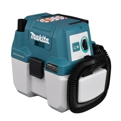 Afbeelding van Makita DVC 750 LZ accu stofzuiger LXT 18 V 67 mbar 7,5 l Brushless Solo zonder accu, lader