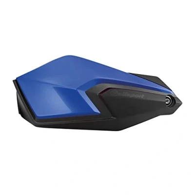Afbeelding van POLISPORT 8308900003 Handkappen S DUAL 2 bevestigingspunten MX Style gemaakt van kunststof met montagekit inbegrepen compatibel alle MX/enduro modellen in kleur blauw