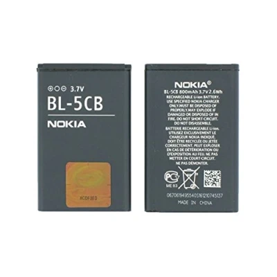 Afbeelding van Nokia BL 5CB 3,7 V 800 mAh accu