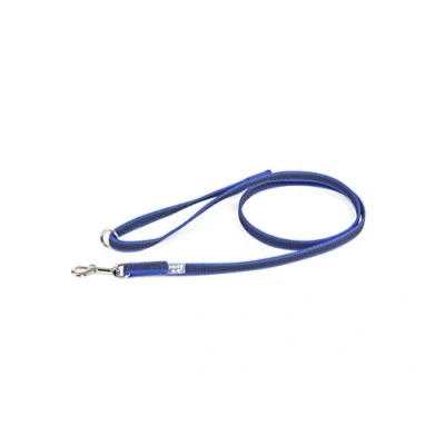 Afbeelding van IDC Color &amp; Gray gegumeerde lijn, 14 mm x 1,2 m met lus en O ring, blauw grijs