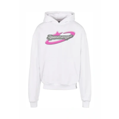 Afbeelding van Upscale by Mister Tee Speed LOGO Hoodie, Heren, Maat: Large, White