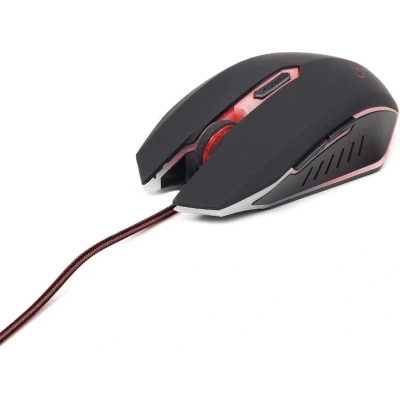 Afbeelding van Gaming muis Gembird (USB, 6 knops, 600 2400 dpi, Rood)