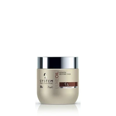 Afbeelding van System Professional LuxeOil Keratin Restore Mask L3 200 ml