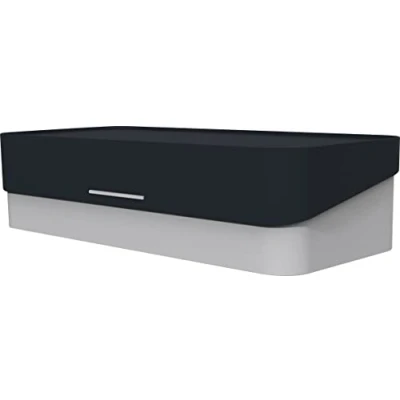 Afbeelding van Helit H6252595 bureau organizer &quot;the companion&quot;, butler in zwart/grijs