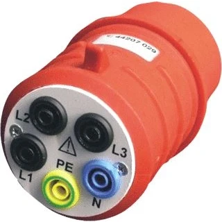 Afbeelding van Beha Amprobe DAA 16 Meetadapter CEE stekker A 5 polig Bus 4 mm