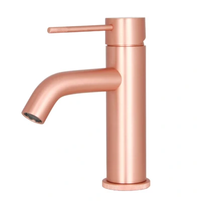 Afbeelding van Best Design &quot;Lyon Polina&quot; Wastafelmengkraan Rosé Mat Goud