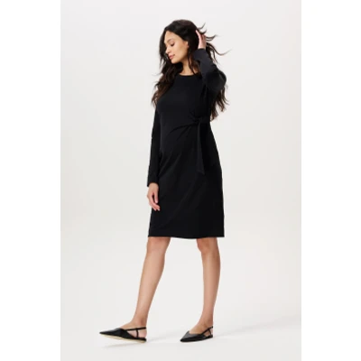 Afbeelding van Zwangerschapsjurk Sievi Black XS