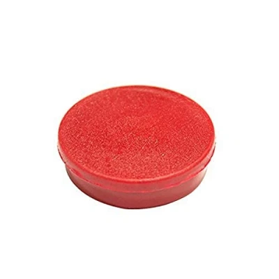 Afbeelding van Bi Office magneet van 30 mm 10 stuks Rood