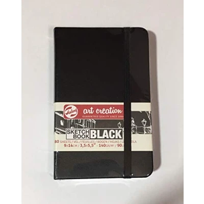 Afbeelding van SKETCH BOOK BLACK ARTCREATIE 9 x 14 CM