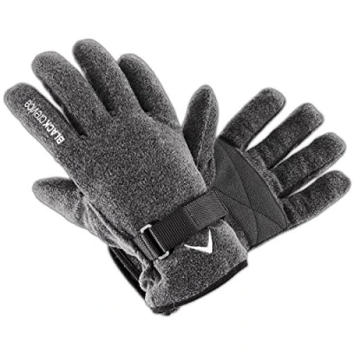 Afbeelding van Black Crevice Fleece handschoenen, BCR077347, grijs, mt. L