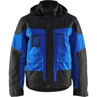 Afbeelding van Blaklader Winterjas Korenblauw/Zwart L