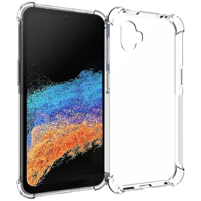Afbeelding van Samsung Galaxy Xcover 6 Pro Hoesje Siliconen en TPU (zacht) iMoshion Softcase/Backcover Transparant Telefoonhoesje