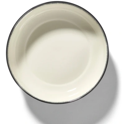 Afbeelding van Dé Tableware by Ann Demeulemeester Diep bordje Variatie A Ø18,5 2 stuks