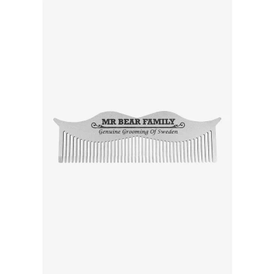Afbeelding van Mr Bear Family Moustache COMB Borstel, Heren, Maat: 30 g,