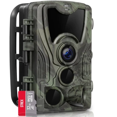 Afbeelding van Strex Wildcamera met WiFi en Nachtzicht 120MP 4K ULTRA HD Waterdicht Incl. 32 GB SD Wild Camera