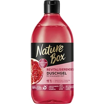 Afbeelding van Nature Box Replenishing Douchegel met koudgeperste arganolie 385 ml