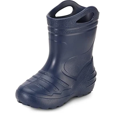 Afbeelding van Ladeheid LA KL 051 Summer Kinderen Regenlaarzen Rubber Laarzen EVA Donkerblauw 34