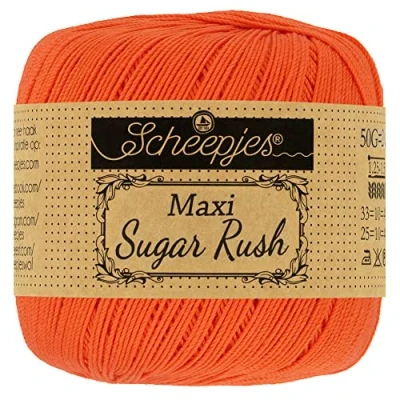 Afbeelding van Scheepjes Maxi Sugar Rush 189 Koninklijk Orange Garen 1x50g