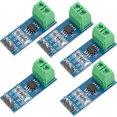 Afbeelding van AZDelivery ACS712 Huidige Sensor 5A Meetbereikmodule compatibel met Arduino Inclusief E Book!