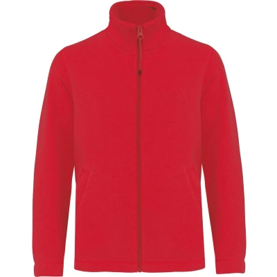 Afbeelding van Kariban Microfleece met rits kind K920 Red