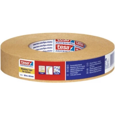 Afbeelding van Tesa Afplakband sterk gecrêpt lichtbruin lengte 50 m breedte mm wiel 6 stuks 04319 00012 00