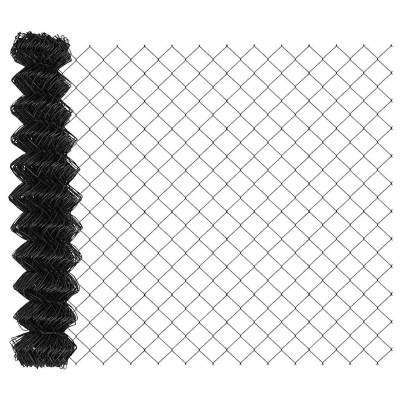 Afbeelding van vidaXL Kettink Hek Grijs 1.4x25 m Staal