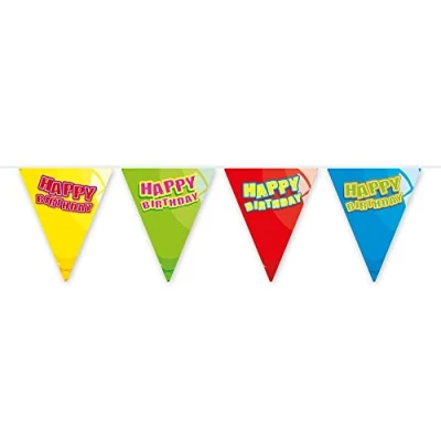 Afbeelding van Happy Birthday Feest Slinger 3 meter