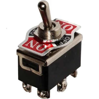 Afbeelding van Maxi Tuimelschakelaar Dpdt On Off 5A/250V
