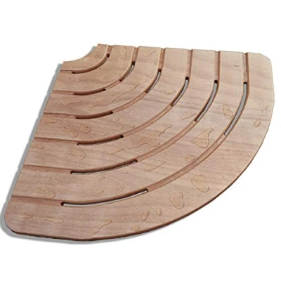 Afbeelding van Castelmerlino 114 hoekdouchebak, van multiplex, marine omcumè zijde 61 cm, voor douchekopjes, 80 cm
