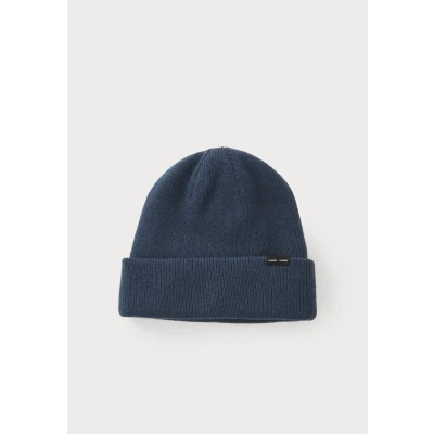 Afbeelding van Samsøe THE Beanie Unisex Muts, Maat: One Size, Midnight navy