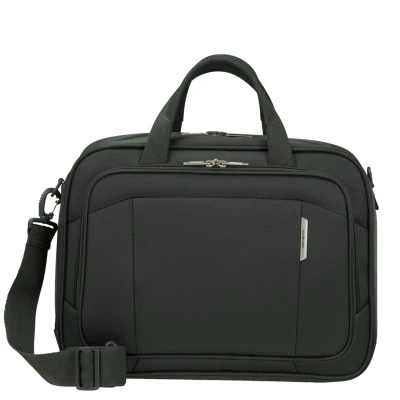 Afbeelding van Samsonite Respark Laptop Shoulder Bag forest green Laptoptas