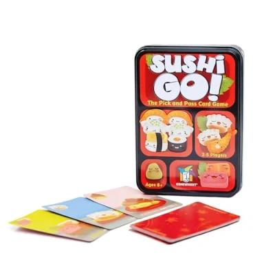 Afbeelding van Asmodée Gamewright, Sushi Go Game, Card Ages 8+, 2 5 Players, 15 Minutes Playing Time